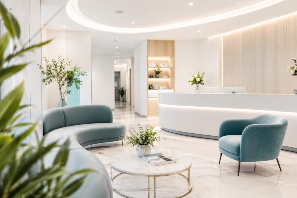 Dent Denge Ankara diş kliniği resepsiyon